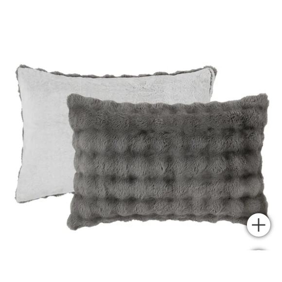 FRYE 3-piece Faux Fur Comforter Set - Picture 6 of 7